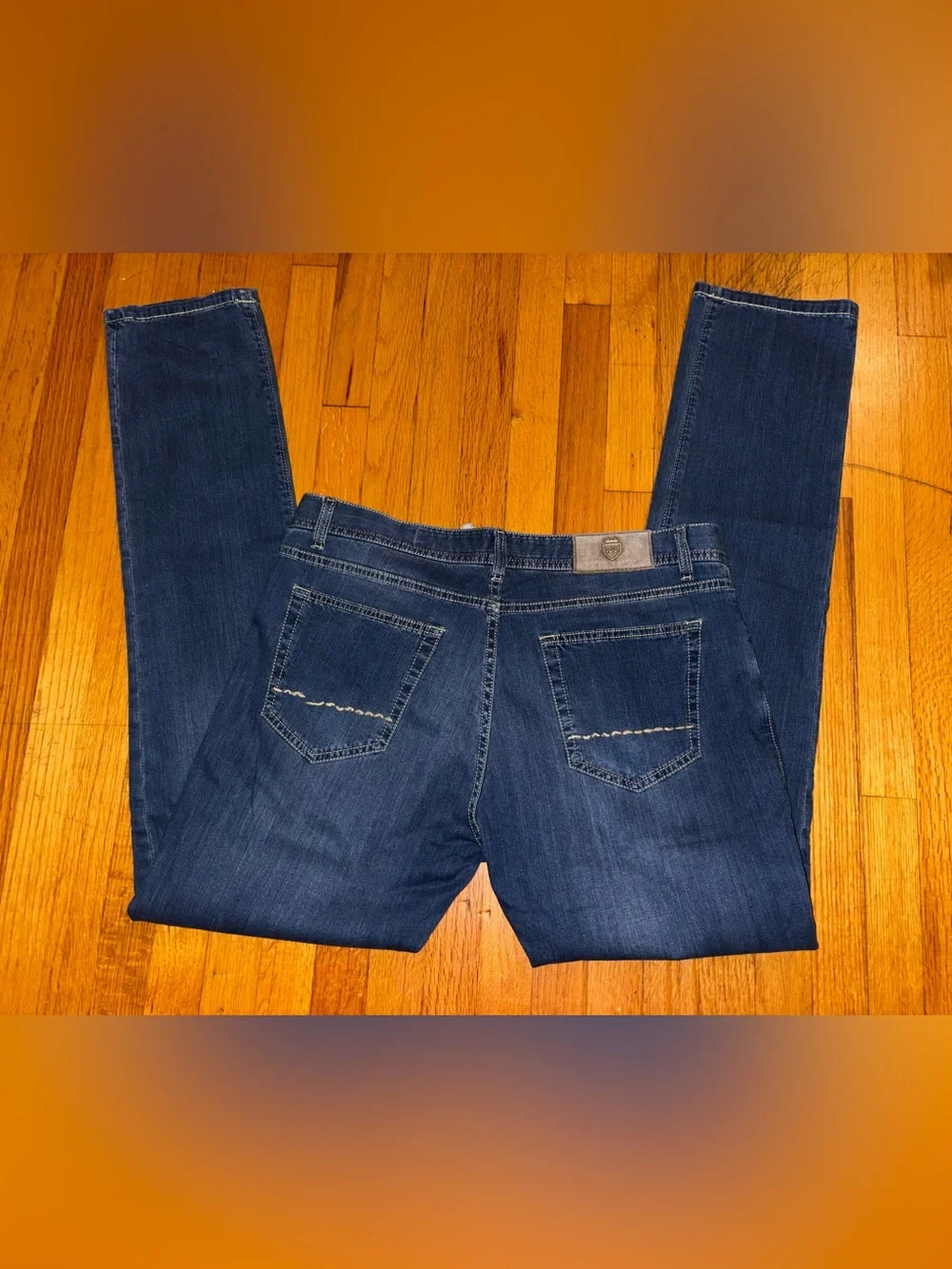 Richard J. Brown Men’s Straight Fit Dark Wash Denim Jeans Mod Tokyo